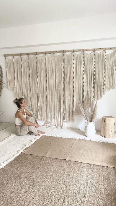 Макраме     панно,