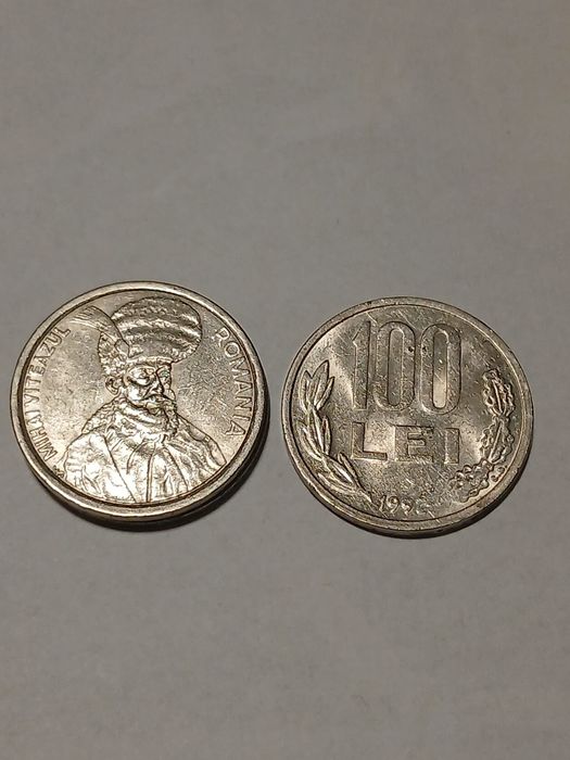 Monede mihai regele întâi și mihai viteazul