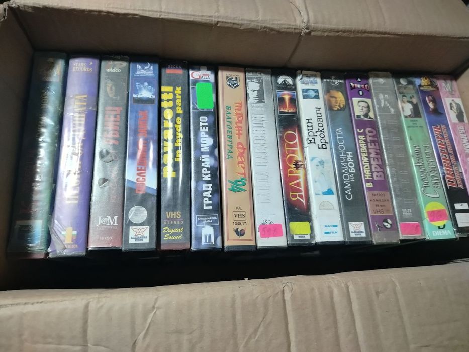 Видео касети 100бр.