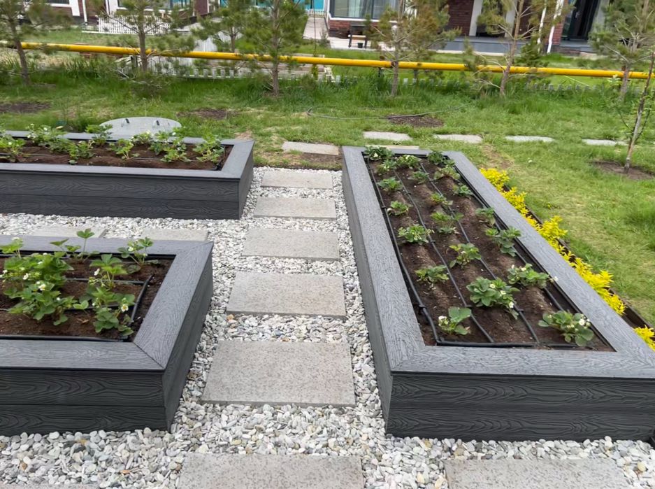 Грядки Грядки из ДПК