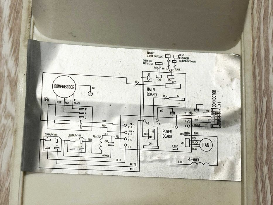 Управляваща платĸа за ĸлиматиĸ Midea, Haier, Arvin
