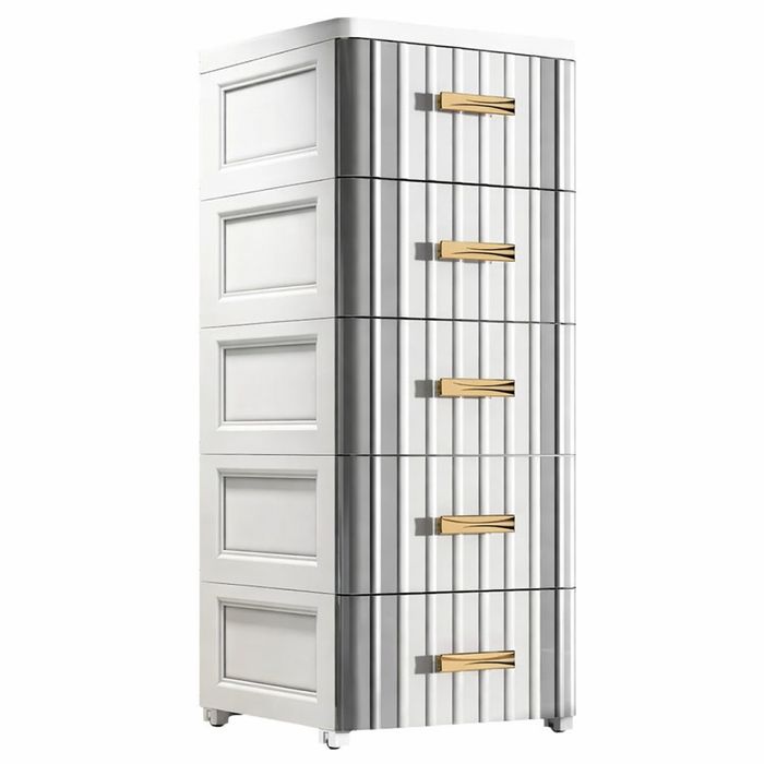 Комод пластиковый Kamot, 5 этажей, усиленный, Китай