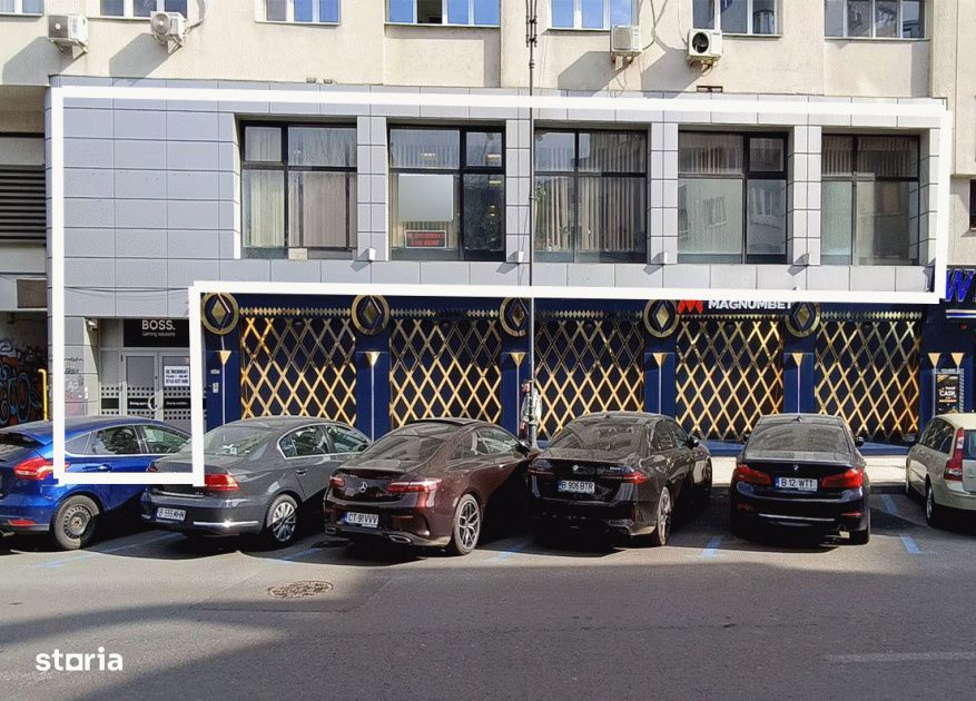 Spatiu comercial /birouri | Piata Romana – Lahovari | 340 mp | Mezan