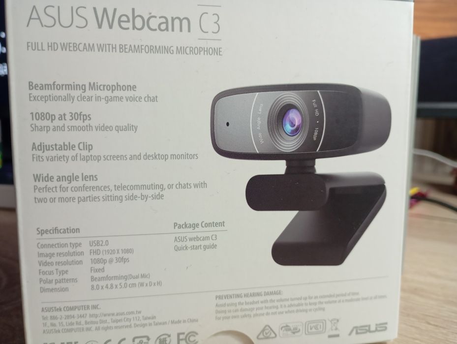Вебкамера ASUS Webcam C3