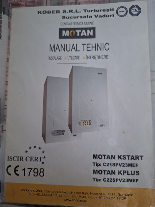 Vand centrala termica pe gaz Motan