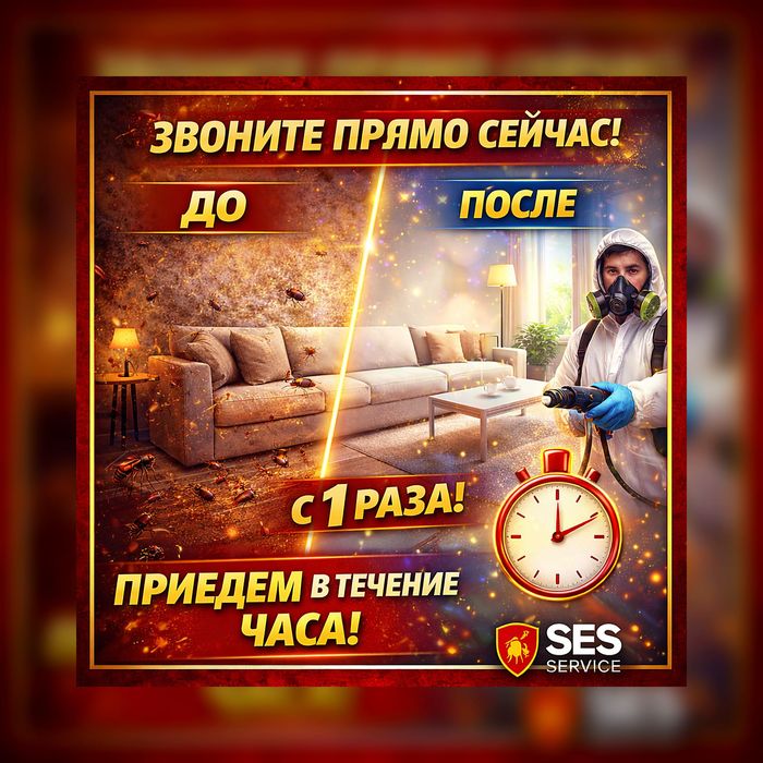 СЭС | Дезинфекция квартир профессионально