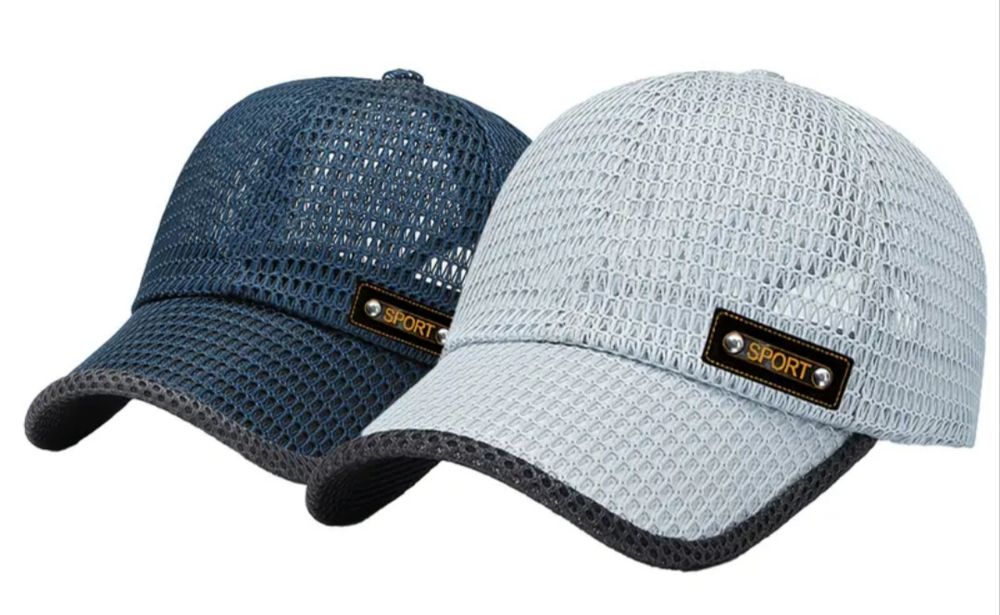 Бейсболка сетчатая для лета