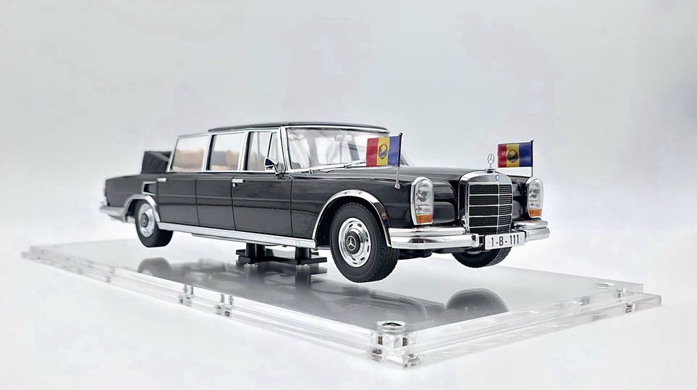 Macheta Mercedes‑Benz 600 W100 Landaulet 1:18 Ceausescu’s Car