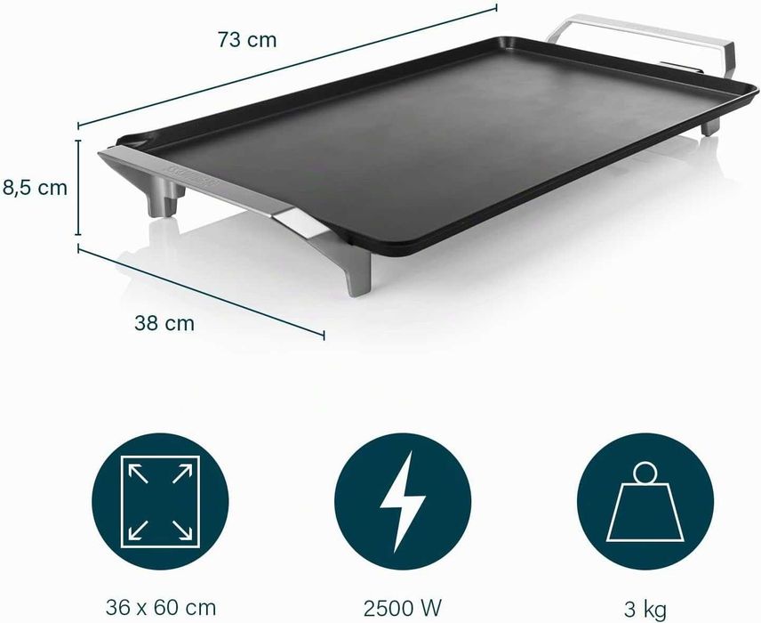 Princess Table Chef Premium XXL – Placă de grătar Teppanyaki