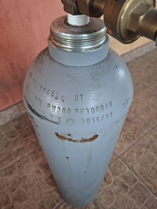 Butelie Tub Co2 Argon 20 litri sudura acvaristica si altele