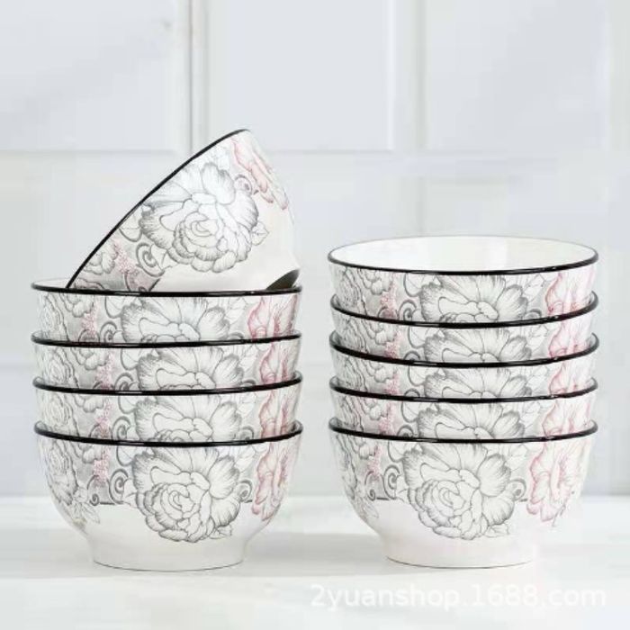 Дълбока керамична чиния / Купичка за супа и салата – Високо качество