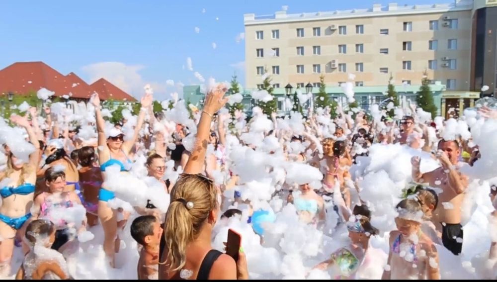 Пенная пушка для пенных вечеринок