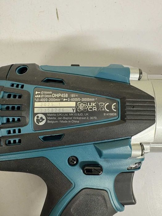 Акумулаторен ударен винтоверт/бормашина Makita DHP458