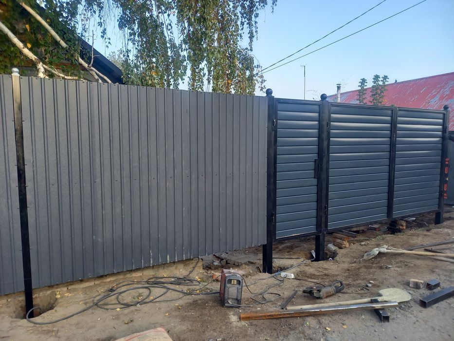 Заборы ворота перила кованные ГЕОМЕТРИЯ