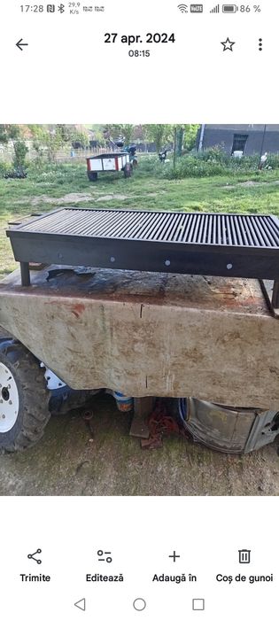 Grătar grădină L 100/47 cm