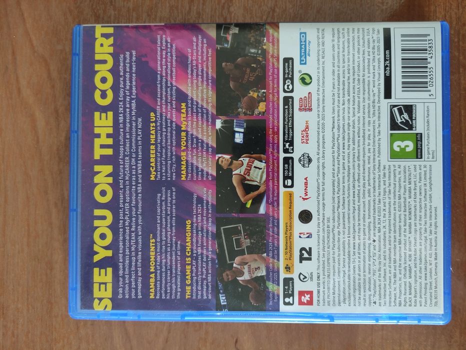 NBA 2k2024 kobe edition PS5