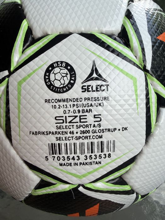 Minge fotbal Select Elite Pro mărimea 5 - NOUĂ (Cusută manual)