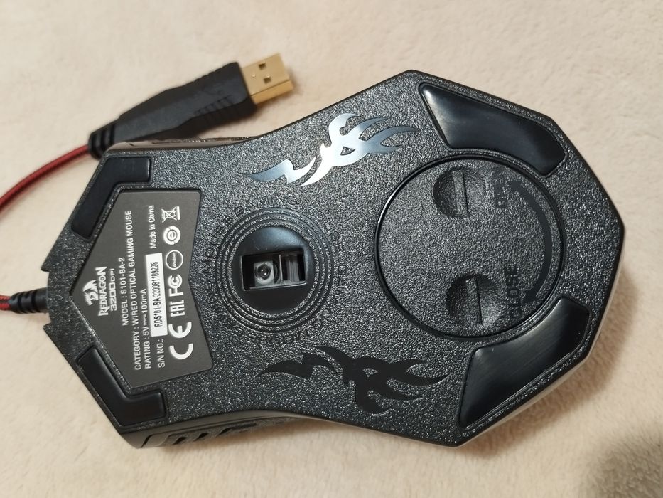 Mouse Gaming Redragon Centrophorus M601 (S101-BA-2) - Nou