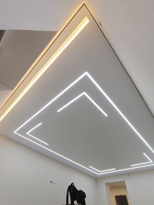 Натяжные потолки. Кермелі төбелер