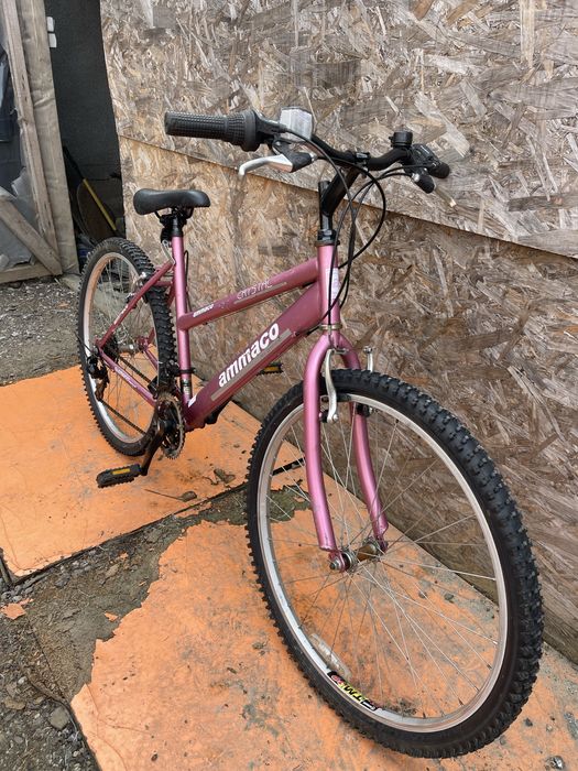 Bicicleta cadru dama ammaco crystal roti 26”