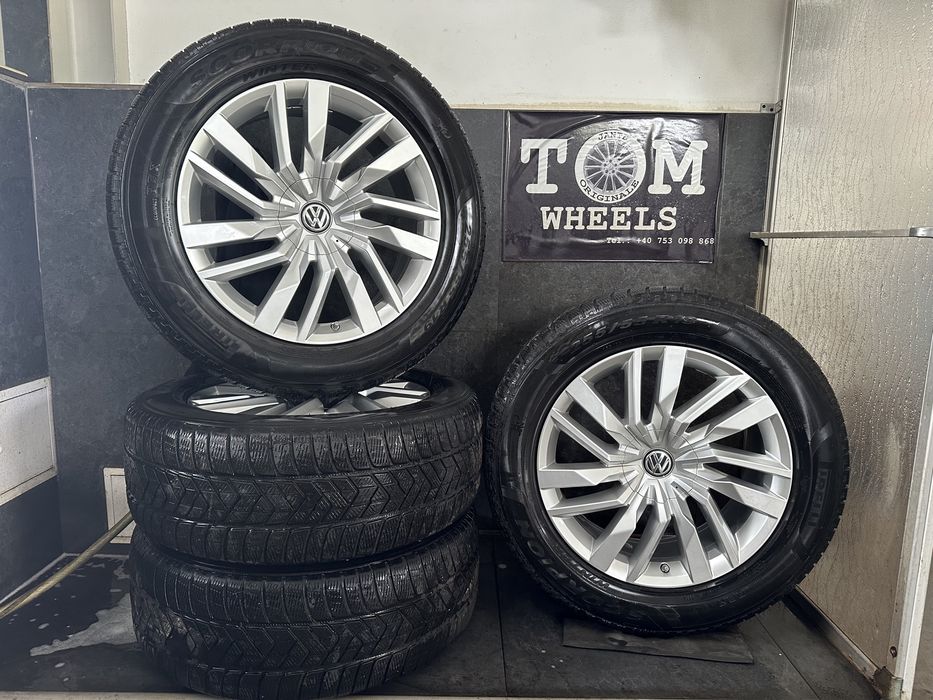 Jante 19 ORIGINALE Volkswagen Touareg III Iarna 255/55/19 CR R-Line