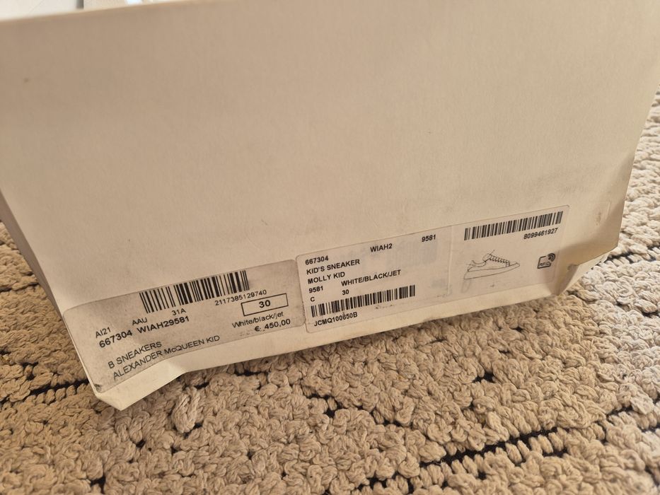 Alexander McQueen кецове с кристали оригинал