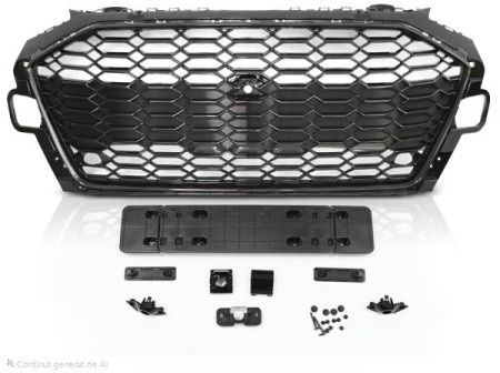Grila fagure RS look AUDI A4 B9 facelift 2020-2024