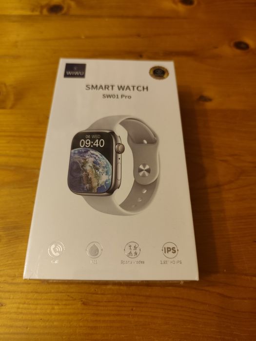 НОВ Смарт часовник WiWu SW01 Pro, сив