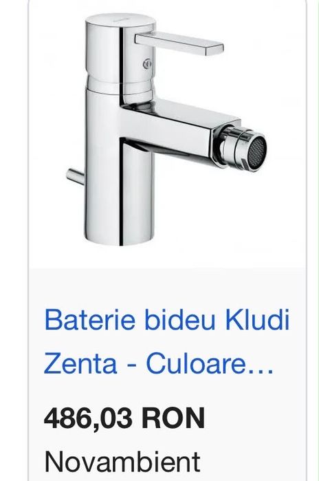 Robinet de bideu de bronz