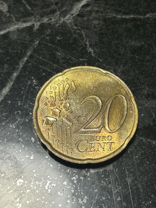 20 евро цент.      От 1999 година
