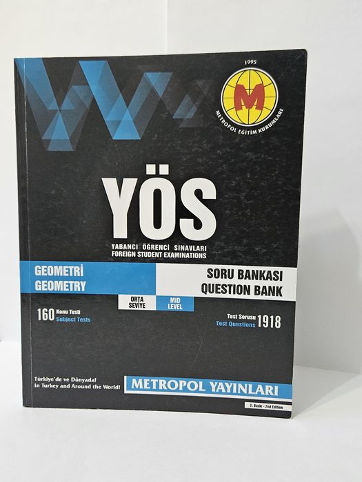 Купите книгу для подготовки к экзамену YOS и поступайте в вузы Турции!