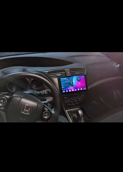 Navigatie android Honda Civic Waze YouTube Bluetooth