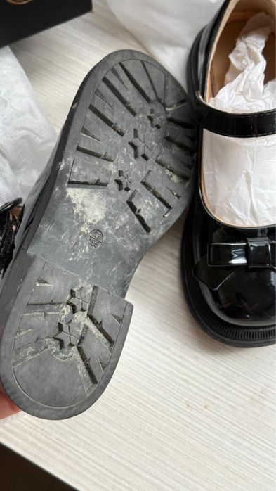 BALERINI scoala piele lacuita, IL PASO marime 29