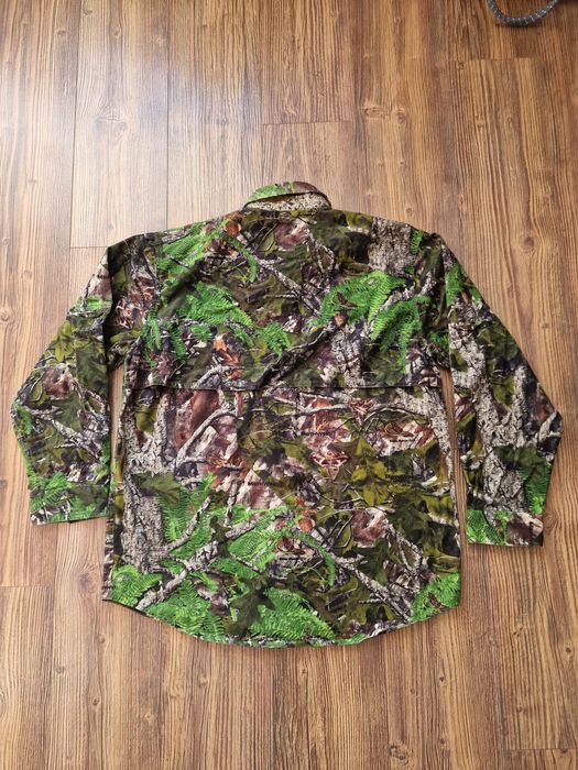 Страхотен мъжки ловен екип MOTHWING размер L , памук , риза и панталон