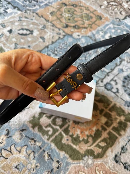 Колан естествена кожа YSL