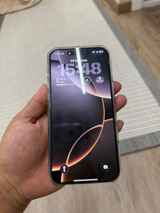 Продам iphone 16 pro max 256 gb е сим