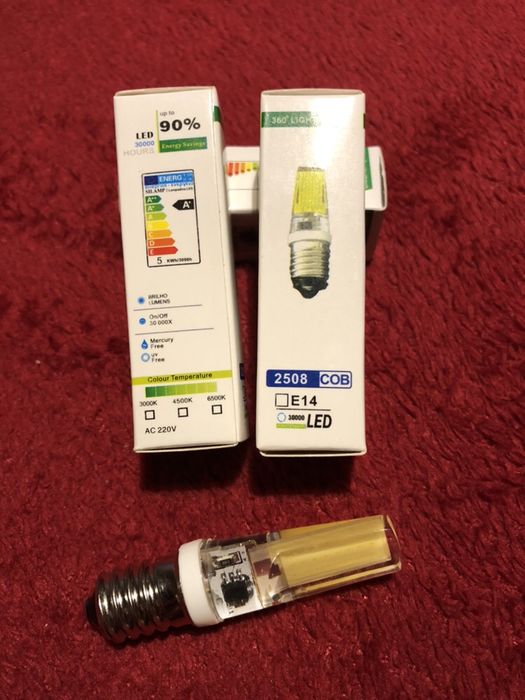 Becuri LED, G9, GU10, E14, E27, lumina rece sau calda,dimmable, 220V