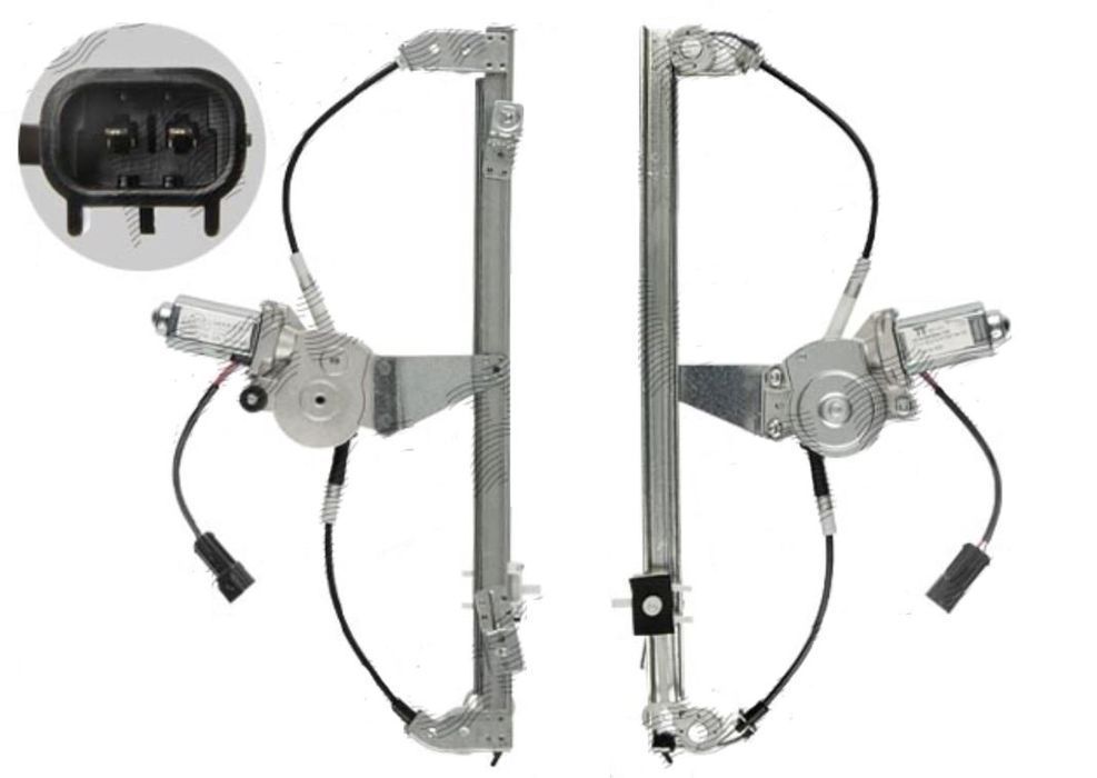 Macara geam Fiat Doblo (119/223) 01.2001-2010 Fata Stanga, electrica cu motoras