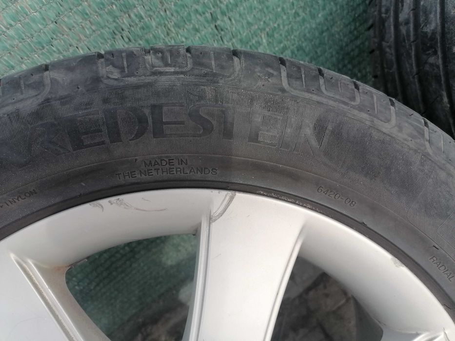 Алуминиеви джанти с летни гуми