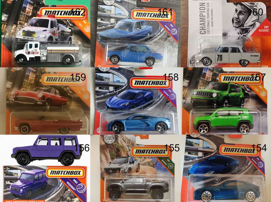 Метални колички Мачбокс Matchbox от различни години в мащаб 1:64 Част2