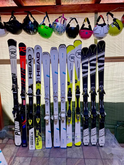 Schiuri copii adulți  skiuri începători intermediari