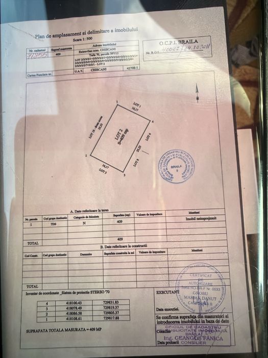 Vand lot teren in varsatura