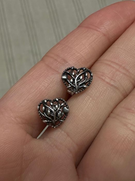 Сереги серебряные Pandora