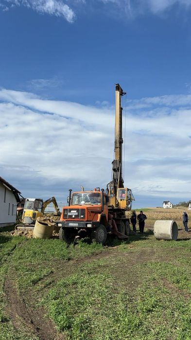 Executăm fântâni, piloni și fose