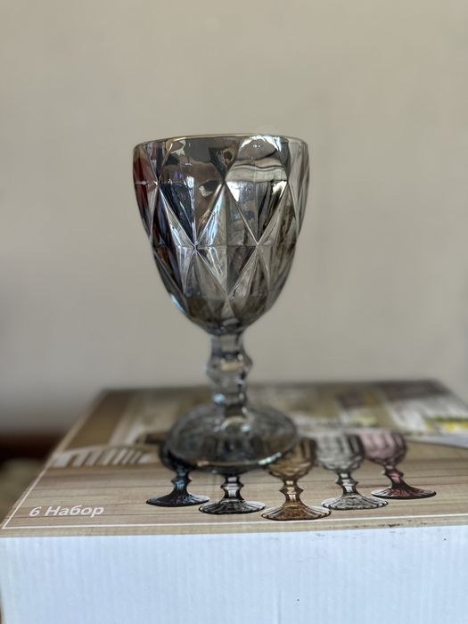 Продам набор бокалов со рюмками