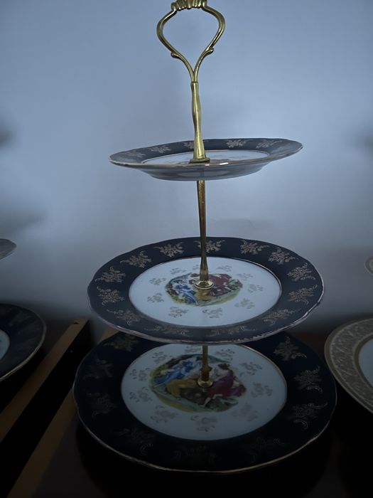 Трехъярусный посуда