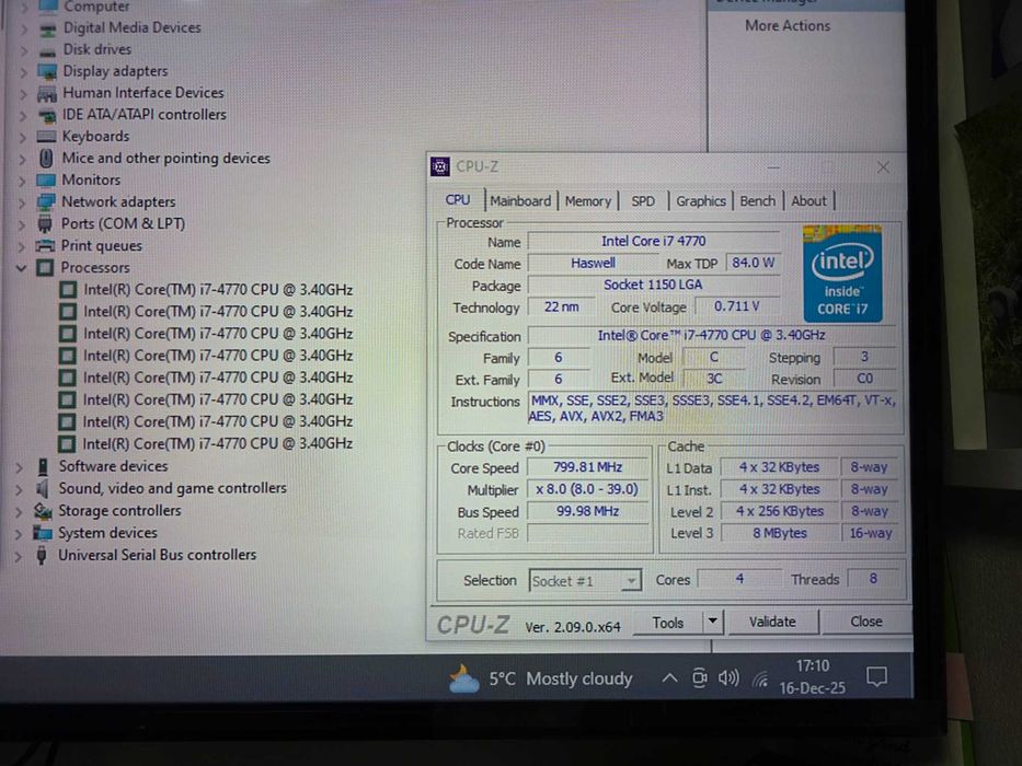 Intel Core i7-4771, i7-4770, i7-4790, i7-4790K, i5-4670K, lga1150