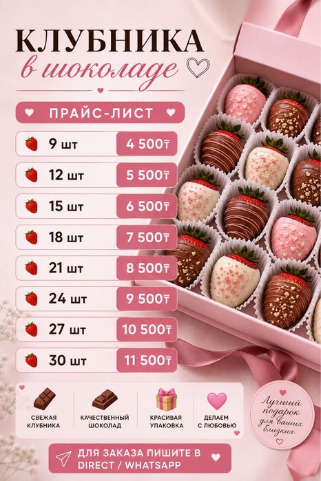 Клубника в шоколаде