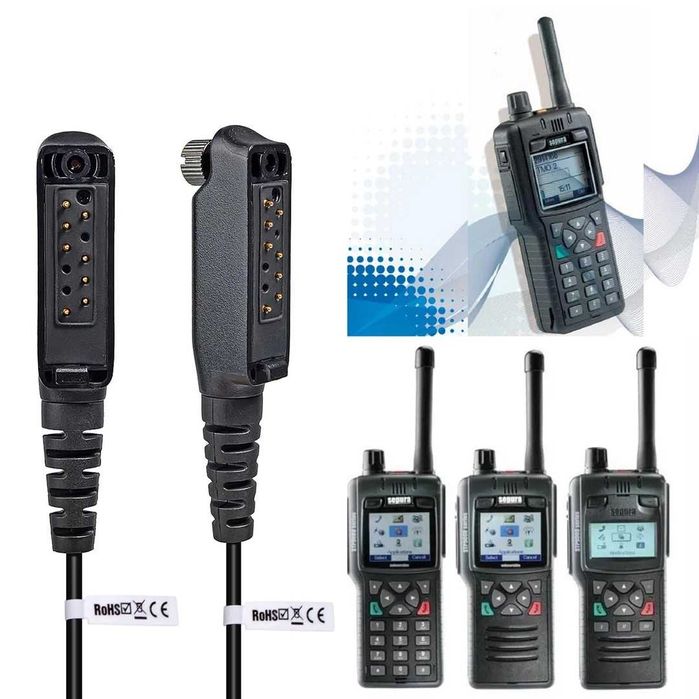 Căști de siguranță HYS Sepura compatibile cu radiourile Sepura