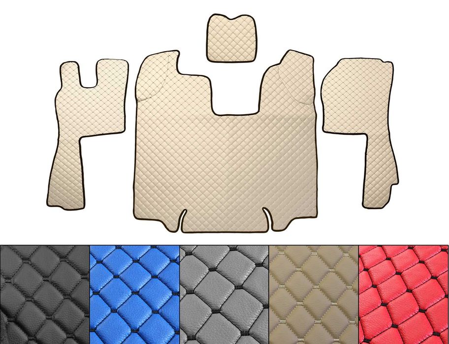 Кожени стелки LUX за Scania R, 2002-15 г., Автоматични скорости